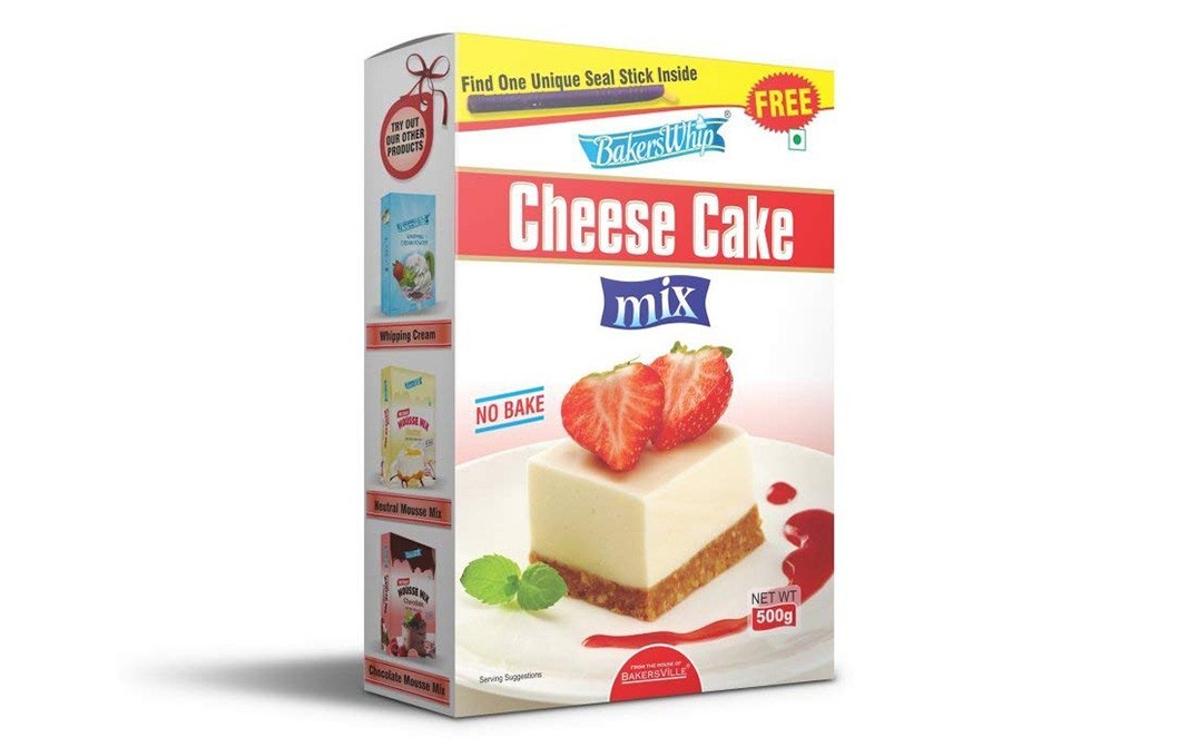 Bakerswhip Cheese Cake Mix    Box  500 grams